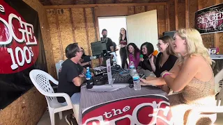 Plush interview with Kevin Cruise of 100.3 The Edge (Rocklahoma - Pryor, OK - September 2, 2023)