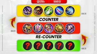 CARA COUNTER DAN RECOUNTER META ITEM S25 | PANDUAN MEMBANGUN ULTIMATE MLBB