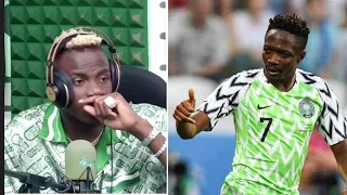 Victor Osimhen spoke up for Ahmed Musa & Super Eagles teammates