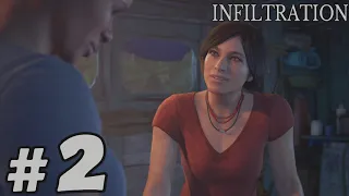 UNCHARTED THE LOST LEGACY Walkthrough Gameplay Part 2 - Infiltration (PS5 Remastered)