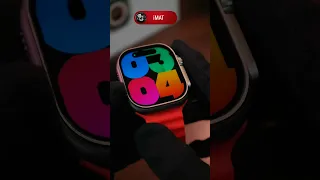 Latest W69 Ultra watchOS 10 (VWAR Ultra Max 3) FIRST LOOK! #Shorts #YouTubeShorts #applewatchclone