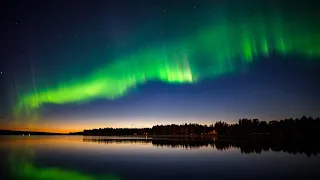 Spectacular Northern Lights in Rovaniemi, Lapland