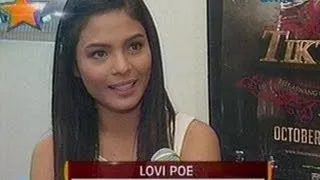 24 Oras: Lovi Poe, kinausap si Marian River bago makipagtambal kay Dingdong Dantes