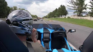First ride in the 2020 Polaris Slingshot R