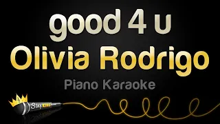 Olivia Rodrigo - good 4 u (Piano Karaoke)