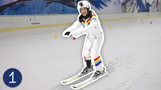 Kann ich an einem Tag Ski Fahren lernen? | VLOGMAS 1