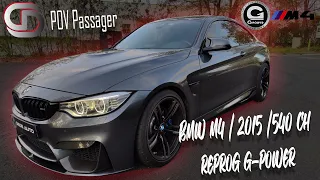 TEST M4 REPROG G-POWER /// UNE DINGUERIE ! 540 CH, C'EST UNE FOLIE !!! 😱😈 / POV / TEST