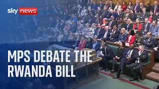 Watch: MPs debate the Rwanda bill at the House of Commons