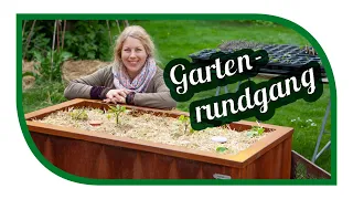 Garten im Mai | Tomaten pflanzen | Neues Gewächshaus | Hochbeet bepflanzen | Gartenrundgang