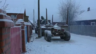 Подготовка Урала к зиме. Тормоза прицепа.