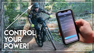 How To Use Shimano STEPS E-Tube App and Tune Your Power. eMTB Tuning Shimano EP8