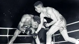 Randy Turpin vs Sugar Ray Robinson 1 // Highlights