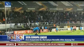 Evra Suspended By Olympique Marseille After Kicking Fan Pt 4 | News@10 |