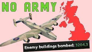 Bombing Everyone as the UK | Hearts of Iron 4 No Army Challenge!