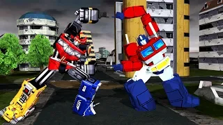 Megazord and Optimus Prime FUSION | Power Rangers vs Hirudegarn | DBZ Tenkaichi 3 (MOD)