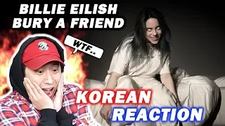 [ENG SUB]🔥🔥 KOREAN BOYS React to BILLIE EILISH - BURY A FRIEND