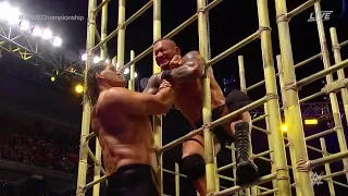 Jinder Mahal vs. Randy Orton Punjabi Prison Match - WWE Battleground 2017