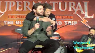 Misha Collins Crashes Jensen Ackles Panel To Make Fun Of His Soldier Boy Costume & Workout