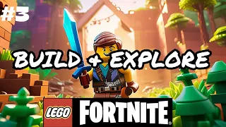 LEGO FORTNITE Gameplay Walkthrough Part 3 - FORTNITE + LEGO Building and Exploring