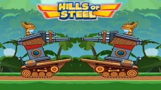 Hills of Steel: Challenge mission-All 14 tanks versus mode walking through  gameplay..