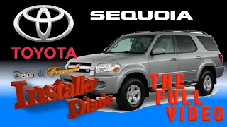 2004 Toyota Sequoia full car stereo install