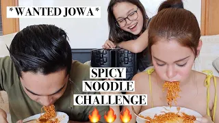 SPICY NOODLE CHALLENGE *WANTED JOWA* | IVANA ALAWI