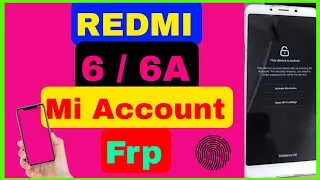 REDMI 66A MI ACCOUNT REMOVE MRT || XIOAMI REDMI 6A UNLOCK