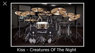 Kiss - Creatures Of The Night (Virtual Drumming Cover)