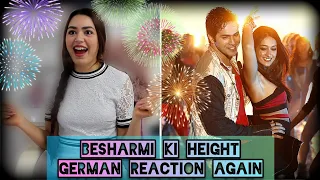Besharmi Ki Height | Main Tera Hero | Varun Dhawan | German Reaction