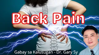 Back Pain - Dr. Gary Sy