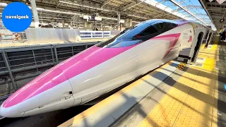 Riding Japan's Most Beautiful Bullet Train Hello Kitty Shinkansen | Osaka - Hiroshima