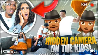 HIDDEN CAMERA ON THE KIDS!!! **Bad Idea**