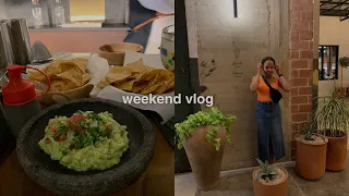 WEEKEND VLOG | exploring new restaurants + new market in town