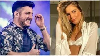 Cantor Bruno comete suposto assédio sexual com a apresentadora Flávia Viana em Live