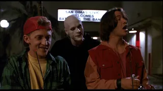 Bill and Ted's Bogus Journey (1991)- Bill and Ted are the winners