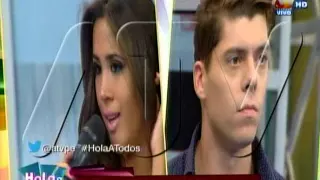 Melissa Paredes e Ignacio Baladán frente a frente