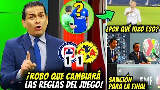 💥🤬SALIÓ ¡ESCÁNDALO VERGONZOSO ¡LAS IMÁGENES QUE DESENMASCARAN EL ROBO! AMERICA VS CRUZ AZUL