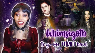 A very Whimsigoth & Witchcore Thrift Haul! 🌙⭐️