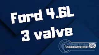 Ford 4.6L 3 Valve