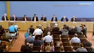 Coronavirus: Pressekonferenz mit Bundesgesundheitsminister Jens Spahn, Prof Wieler RKI u. a.