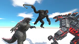 Evolved Godzilla x Dark Kong rescue Godzilla Minus One operation