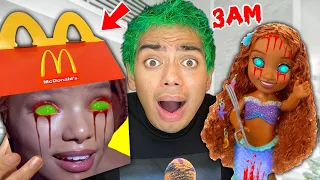 DO NOT ORDER THE LITTLE MERMAID HAPPY MEAL AT 3AM!! (SHE CAME AFTER US!!)