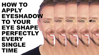 HOW TO APPLY EYESHADOW TO YOUR EYE SHAPE - BEGINNER + ADVANCED