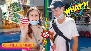 რამდენ ნივთს იყიდი 50 ლარად? CHALLENGE | GD Squad Vlog 044