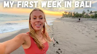 My first week in Bali, Indonesia (off to a rough start)