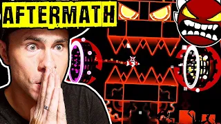 Geometry Dash AFTERMATH 100% [EXTREME DEMON] by Exenity/Satcho