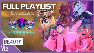 Playlist nhạc tổng hợp những bài hát hay nhất The Masked Singer Mùa 2 tập 1 |  Full LiveStage