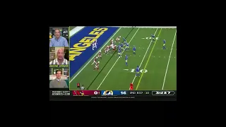 The Rock and Manning brothers react to Kyler Murray interception