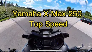 Yamaha XMax Top Speed - 150++ kmj (Motor standard kilang)