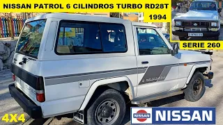 Nissan Patrol 6 cilindros Turbo RD28T. Serie 260. Año 1994. #nissanpatrol